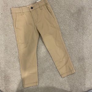 NWT! tucker + tate, size 3 khakis; adjustable waist